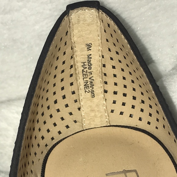 Franco Sarto size 9m womens black flats - Picture 10 of 10